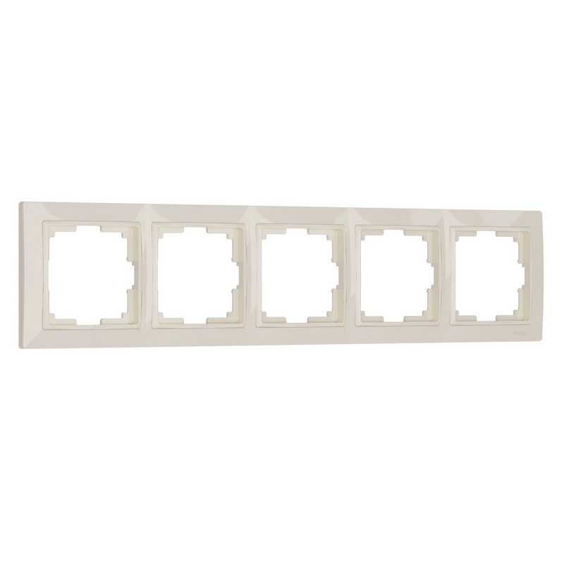 Рамки Werkel Snabb Рамка Werkel Snabb на 5 постов (слоновая кость basic) W0052003