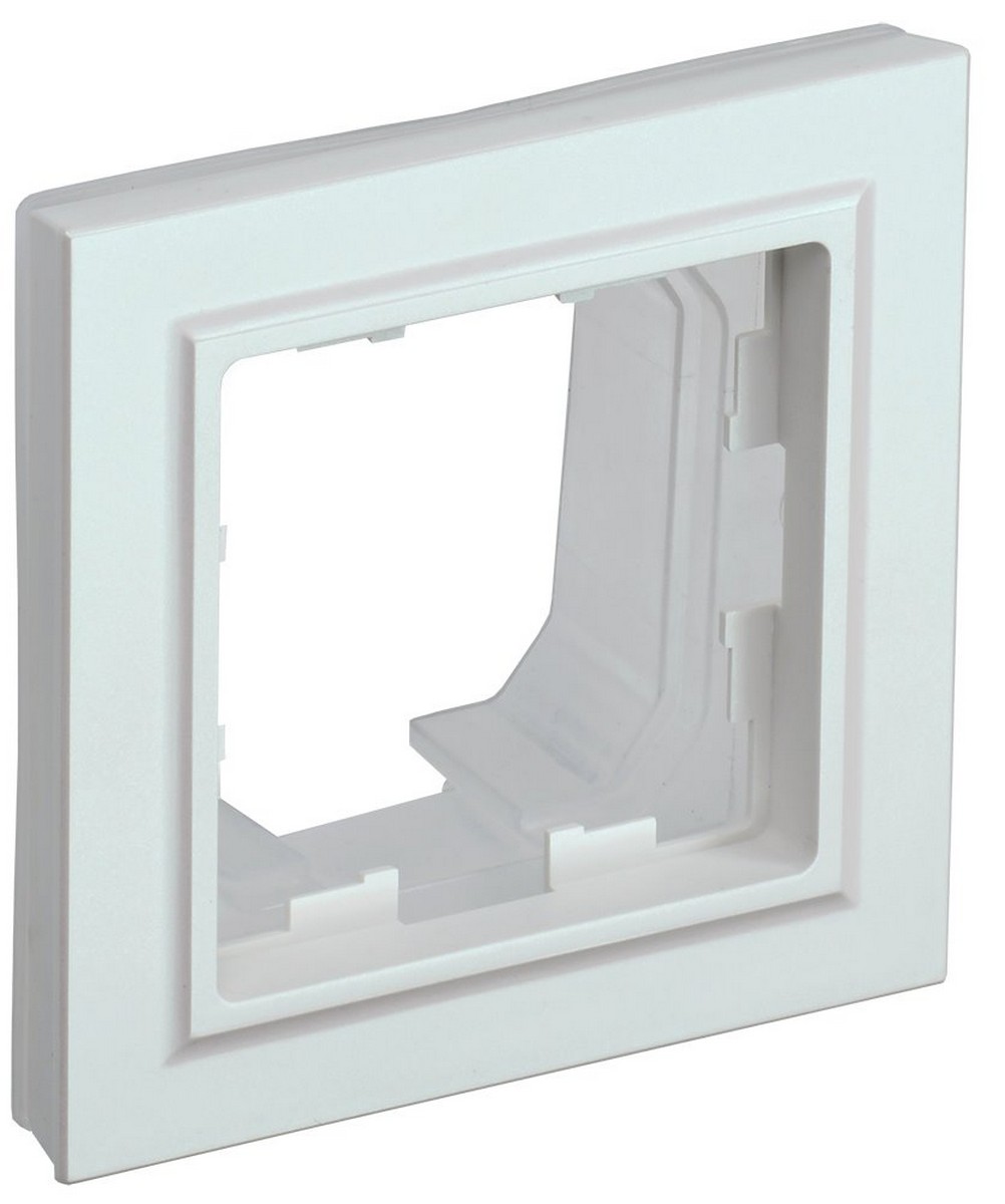 IEK Brite Рамки Рамка IEK BRITE 1-местная IP44 РУ-1-БрЖ-44 жемчуг BR-M12-44-K36