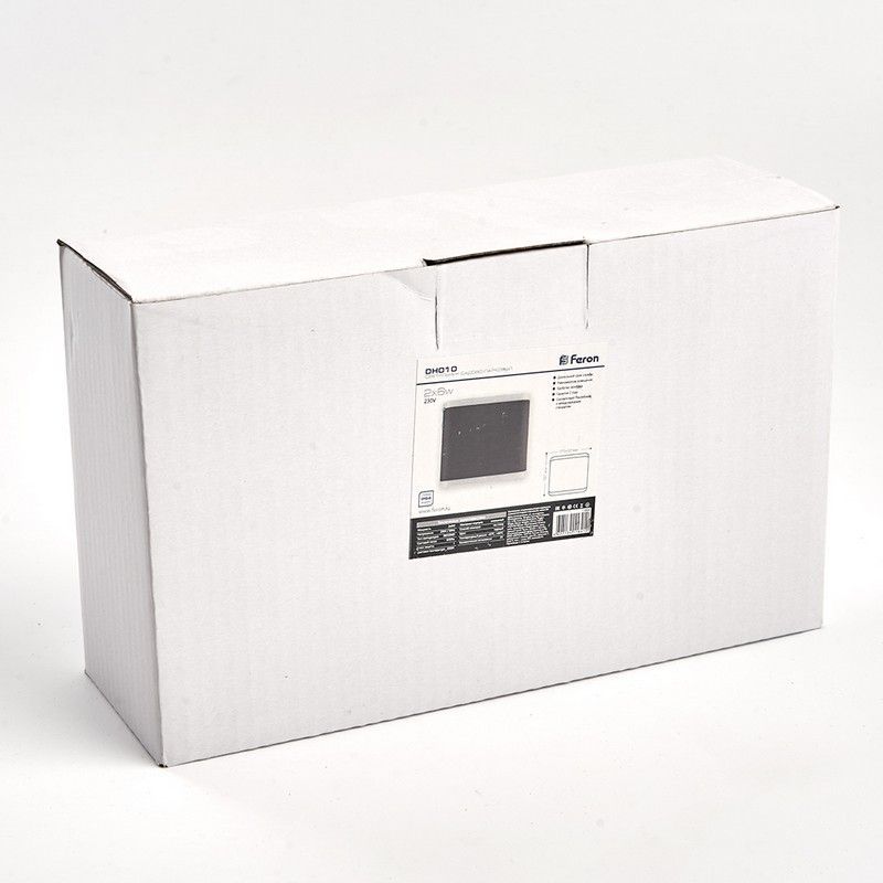 Уличные настенные светильники Светильник уличный светодиодный Feron DH010 2*6W 840Lm 4000K черный 11864 