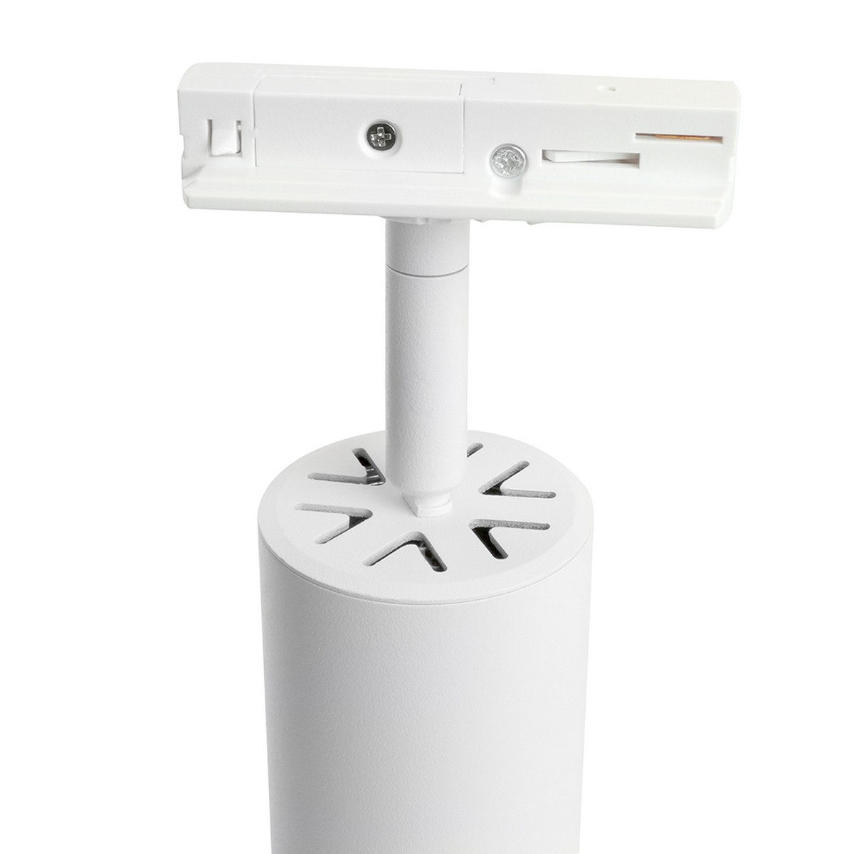 Трековые светодиодные светильники Светильник Feron AL194 трековый однофазный на шинопровод под лампу GU10 белый 48540 