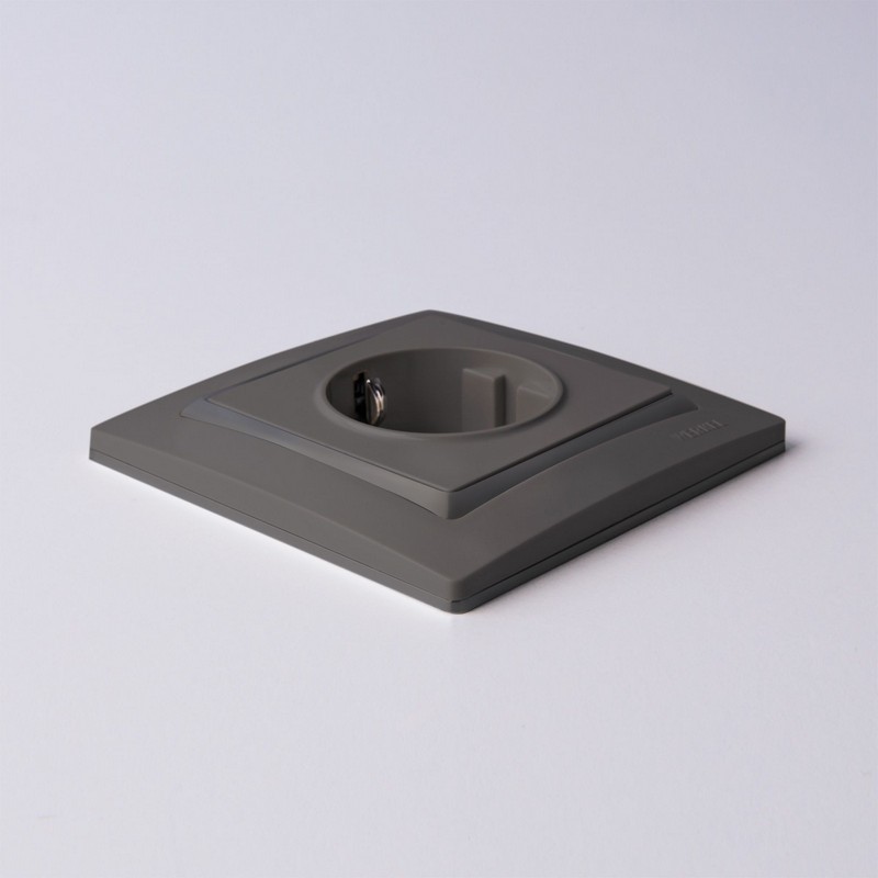 Рамки Werkel Snabb Рамка Werkel Snabb на 1 пост (серо-коричневый basic) W0012007