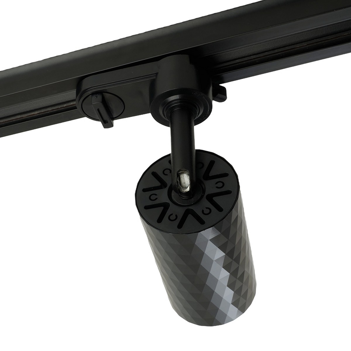 Трековые светодиодные светильники Светильник Feron AL175 трековый на шинопровод GU10 черный 48696 