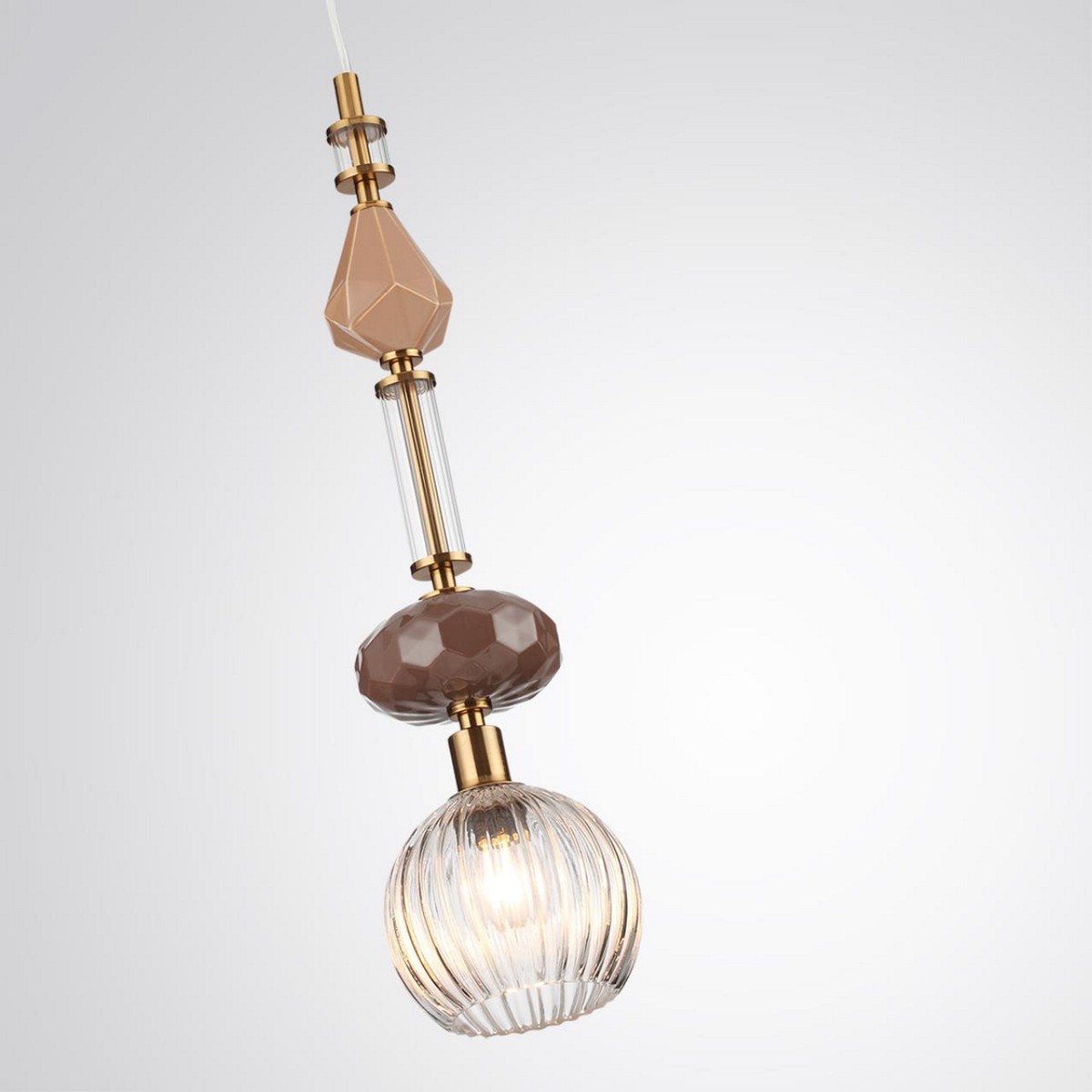 Подвесные светодиодные светильники Подвес ODEON LIGHT EXCLUSIVE 5414/1C TERRA E14 