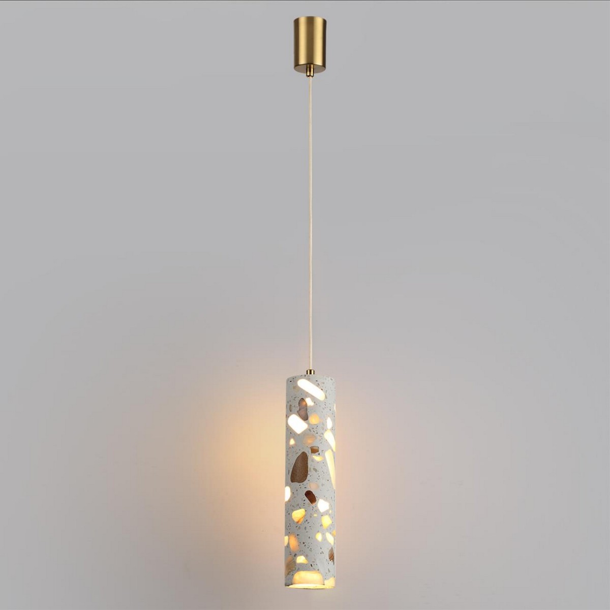 Подвесные светодиодные светильники Подвесной светильник ODEON LIGHT 7012/6L TERRAZZO LED 