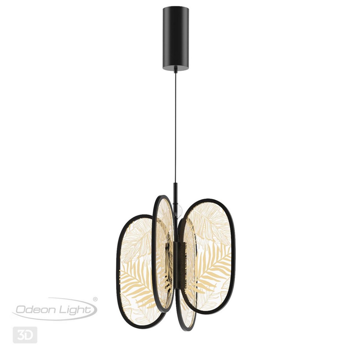 Подвесные светодиодные светильники Подвесной светильник ODEON LIGHT 6665/38L PIUMA 