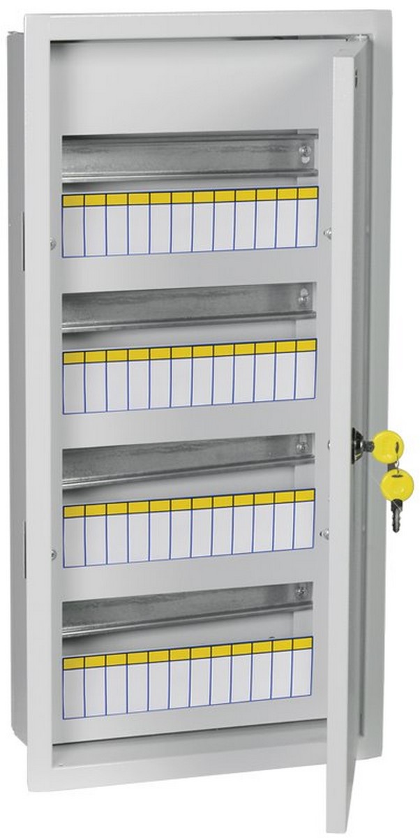 Металлические щиты и корпуса Корпус металлический IEK TITAN 3 ЩРв-48 (620х310х120мм) IP31 MKM14-V-48-30-T 