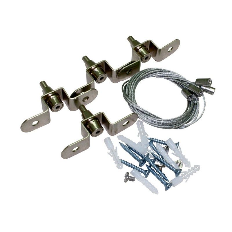 Трековые светодиодные светильники Трос для подвеса светильников Eleganz 4 шт комплект 