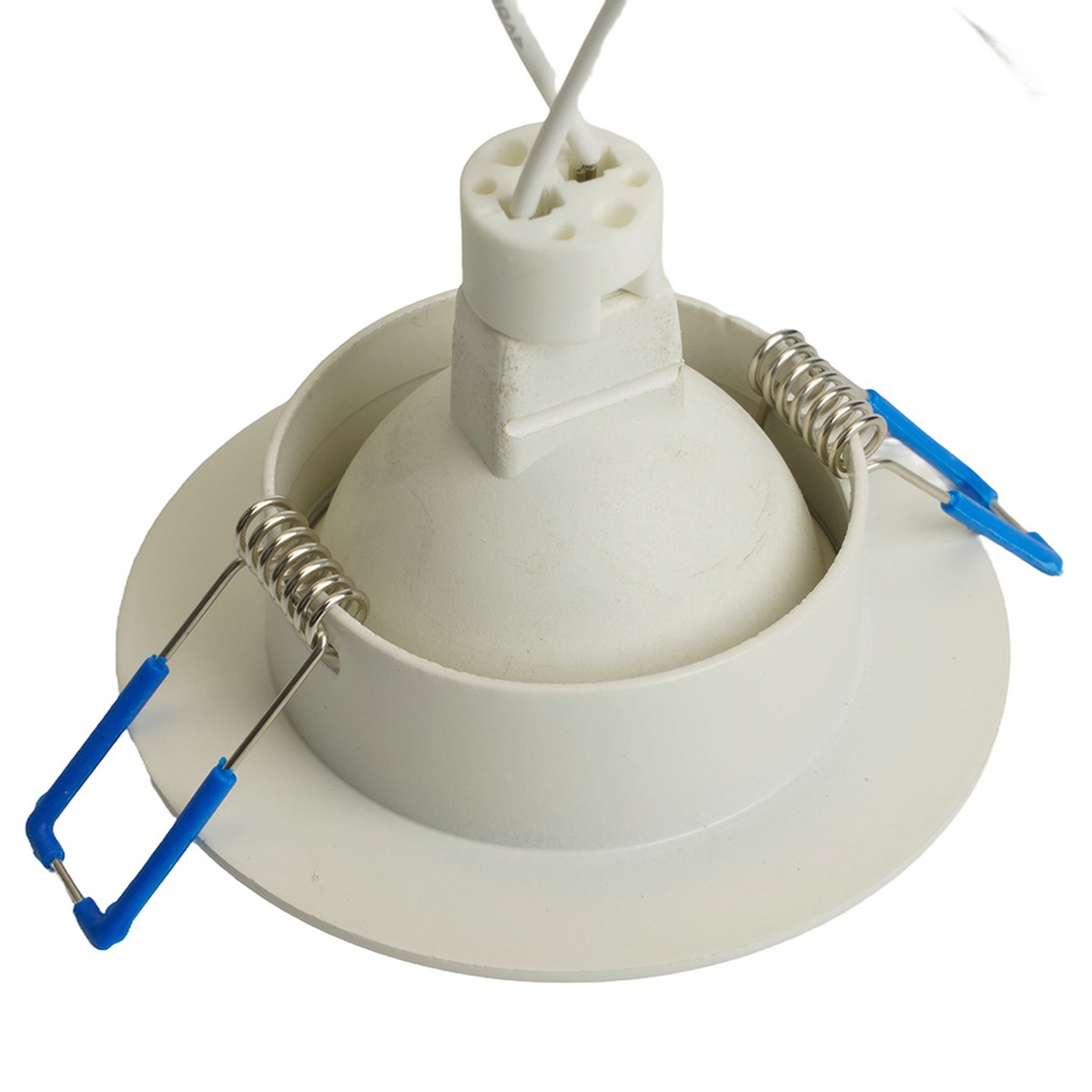 Встраиваемые светодиодные светильники Светильник встраиваемый Feron GS-M392 потолочный MR16 G5.3 белый 28339 