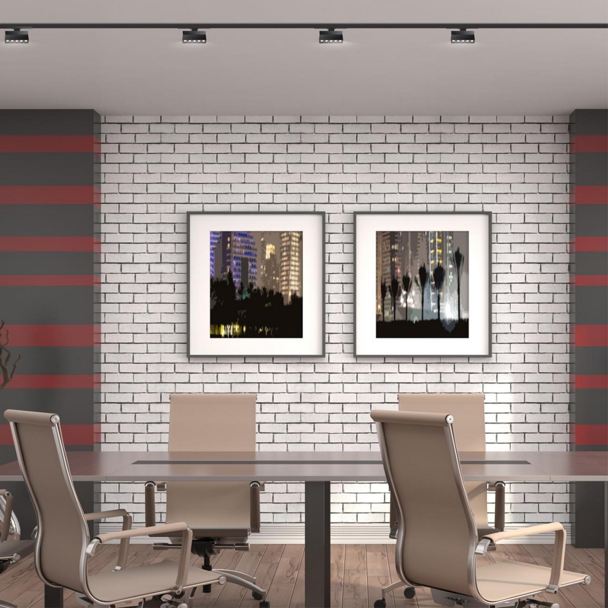 Трековые светодиодные светильники Светильник трековый однофазный трехжильный светодиодный NOVOTECH 358325 EOS 