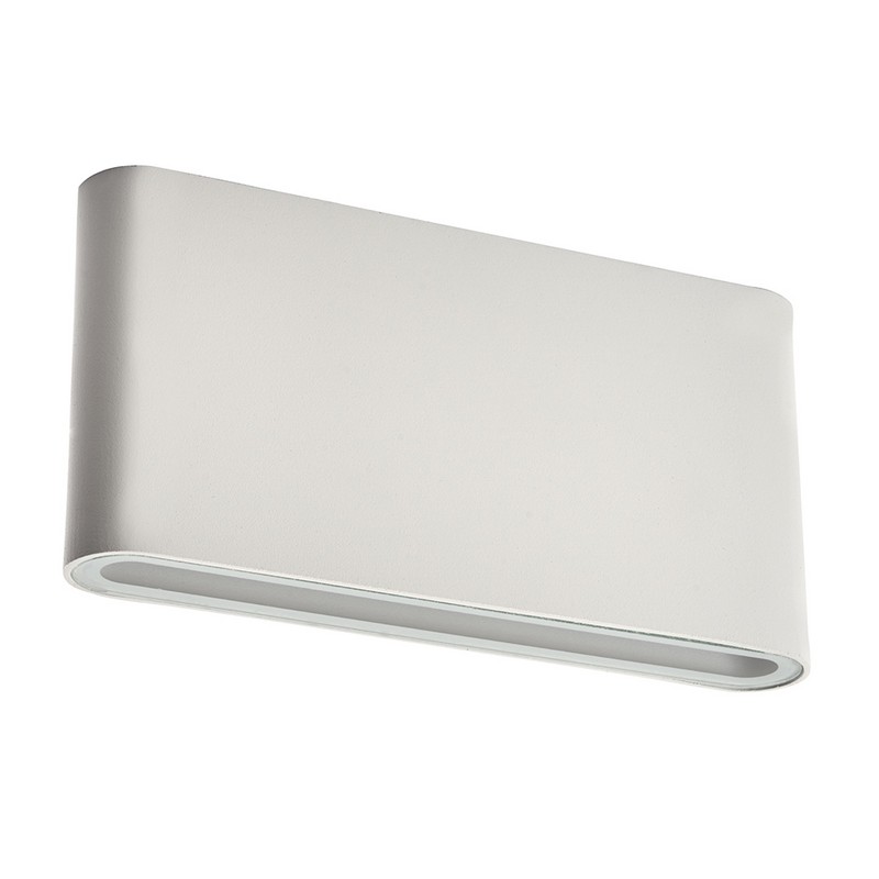 Уличные настенные светильники Светильник уличный светодиодный Feron DH505 8W 460lm 3000K белый 48363 