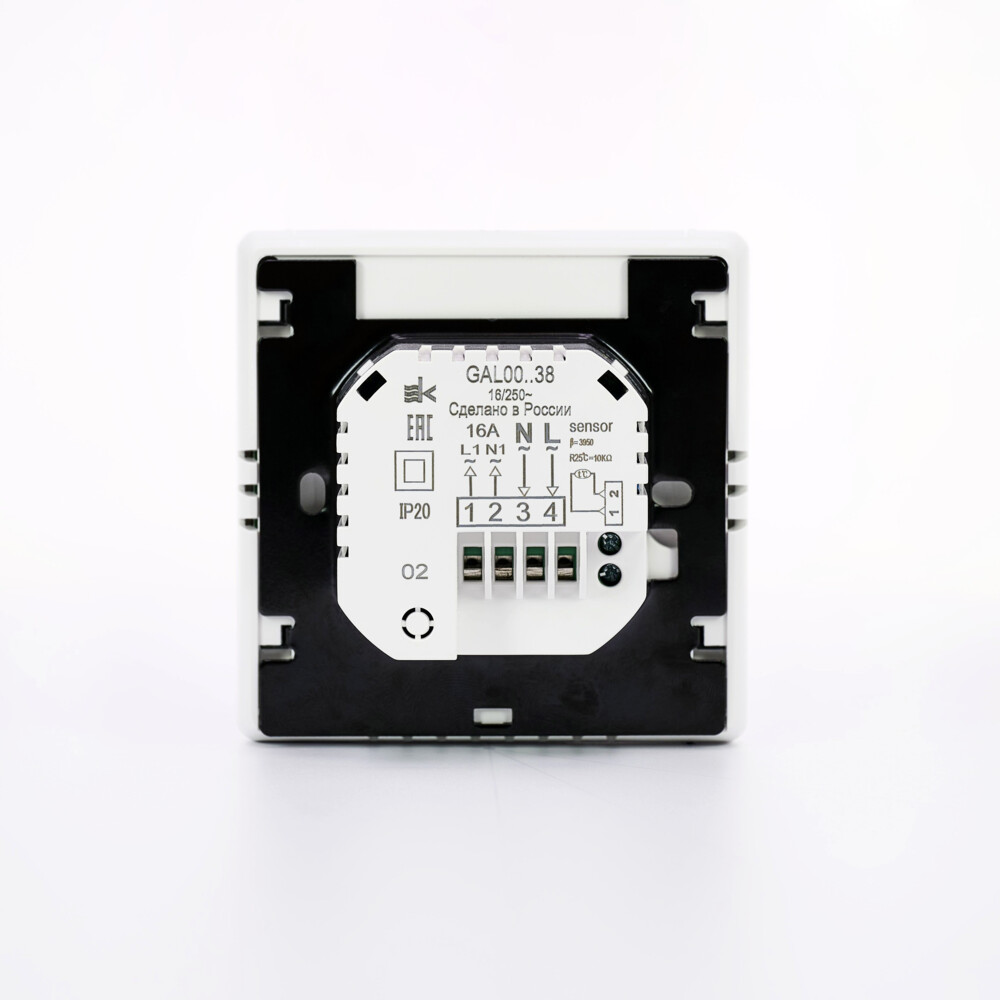 ArtGallery Белый Термостат программируемый Systeme Electric ArtGallery Белый с Wi-Fi для теплого пола GAL000138