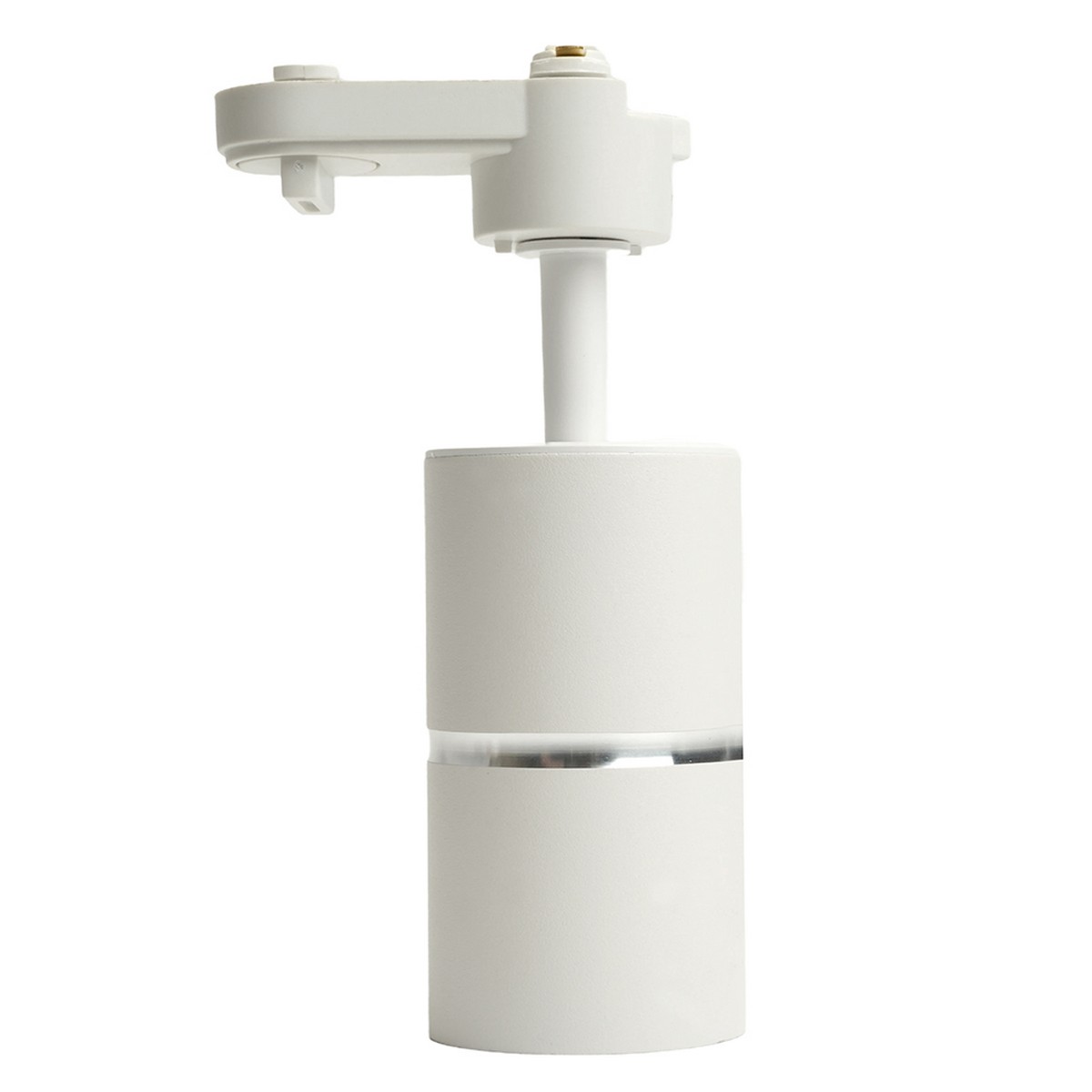 Трековые светодиодные светильники Светильник Feron AL178 трековый под лампу GU10 белый серебро 48702 