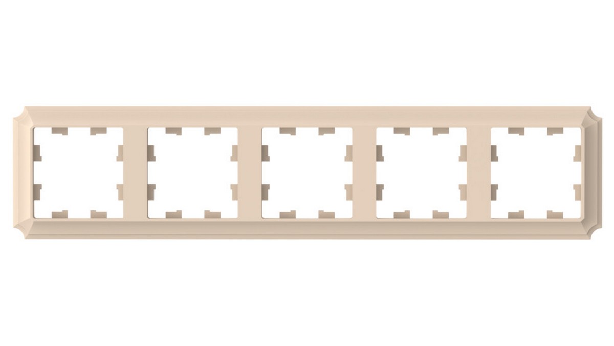 AtlasDesign Рамки Antique Рамка Systeme Electric AtlasDesign Antique Песочный 5-ая, универсальная ATN101205