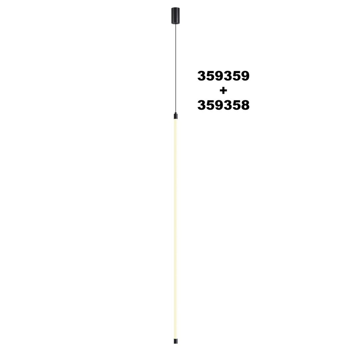 Линейные светодиодные светильники Светильник линейный светодиодный NOVOTECH VITZ 359358 