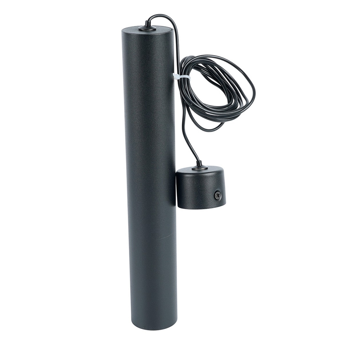 Подвесные светодиодные светильники Светильник Feron потолочный ML1038 Barrel levitation на подвесе MR11 35W , черный 40*250 51932 