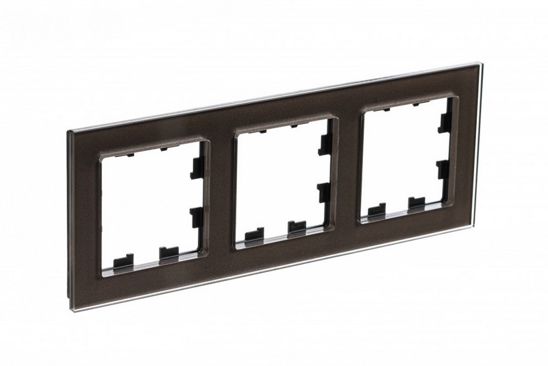 AtlasDesign Рамки Nature Рамка Systeme Electric AtlasDesign Nature Стекло мокко 3-ая ATN320603
