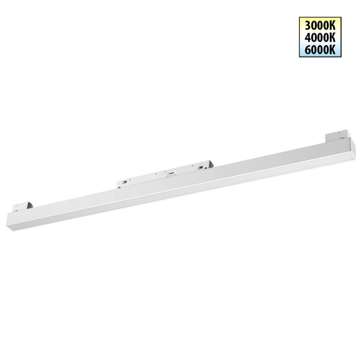 Трековые светодиодные светильники Трековый светильник для низков. шинопровода с переключателем цветовой темперетуры NOVOTECH 359618 FLUM