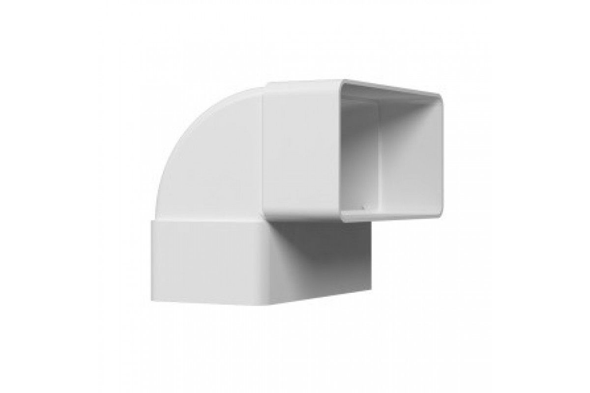 Колено вертикальное 511КВП пластик 90° 55х110  (5252)