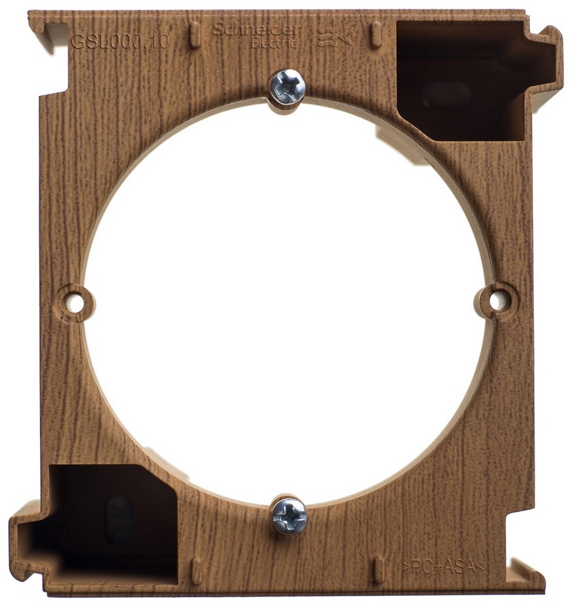 Glossa Дуб Расширение коробки Systeme Electric Glossa Дерево Дуб наружного монтажа GSL000500C