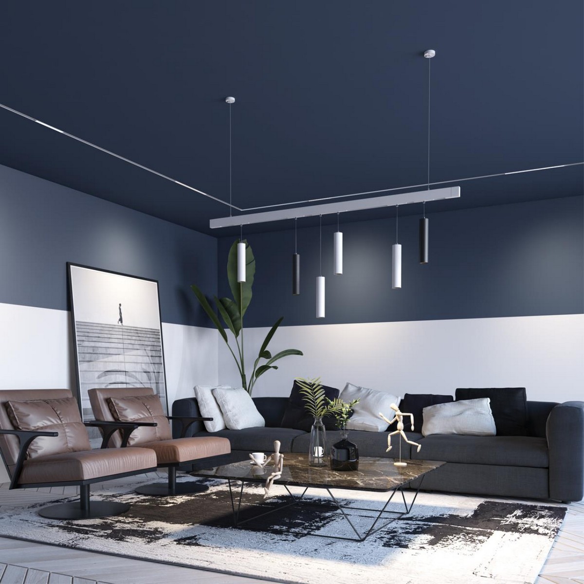 Трековые светодиодные светильники Трековый светильник для низковольтного шинопровода диммируемый  со сменой цв. температур NOVOTECH 358621 FLUM 