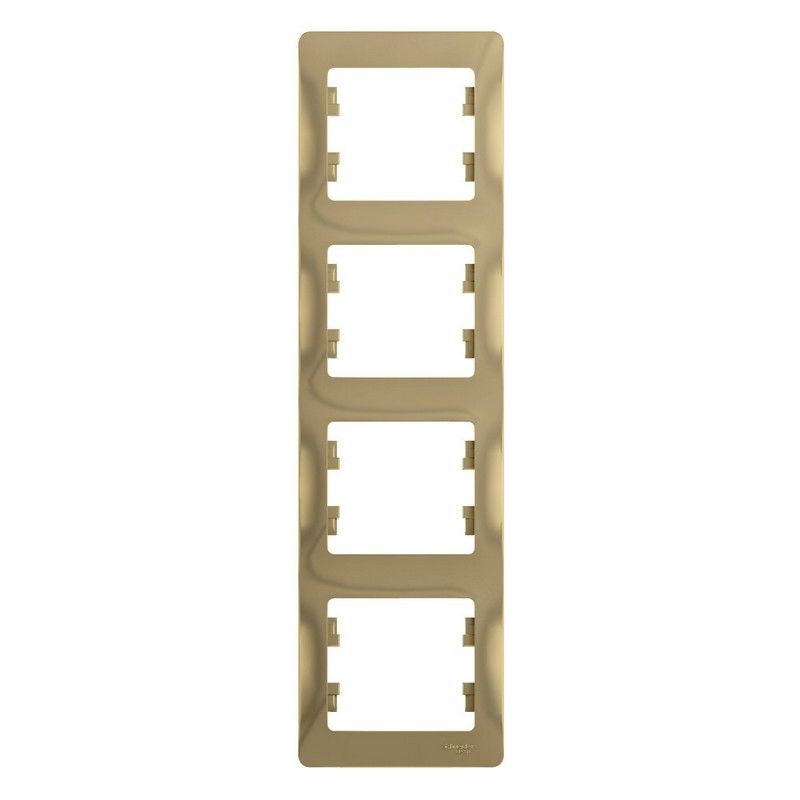 Glossa Титан Рамка Systeme Electric Glossa Титан 4-я, вертикальная GSL000408