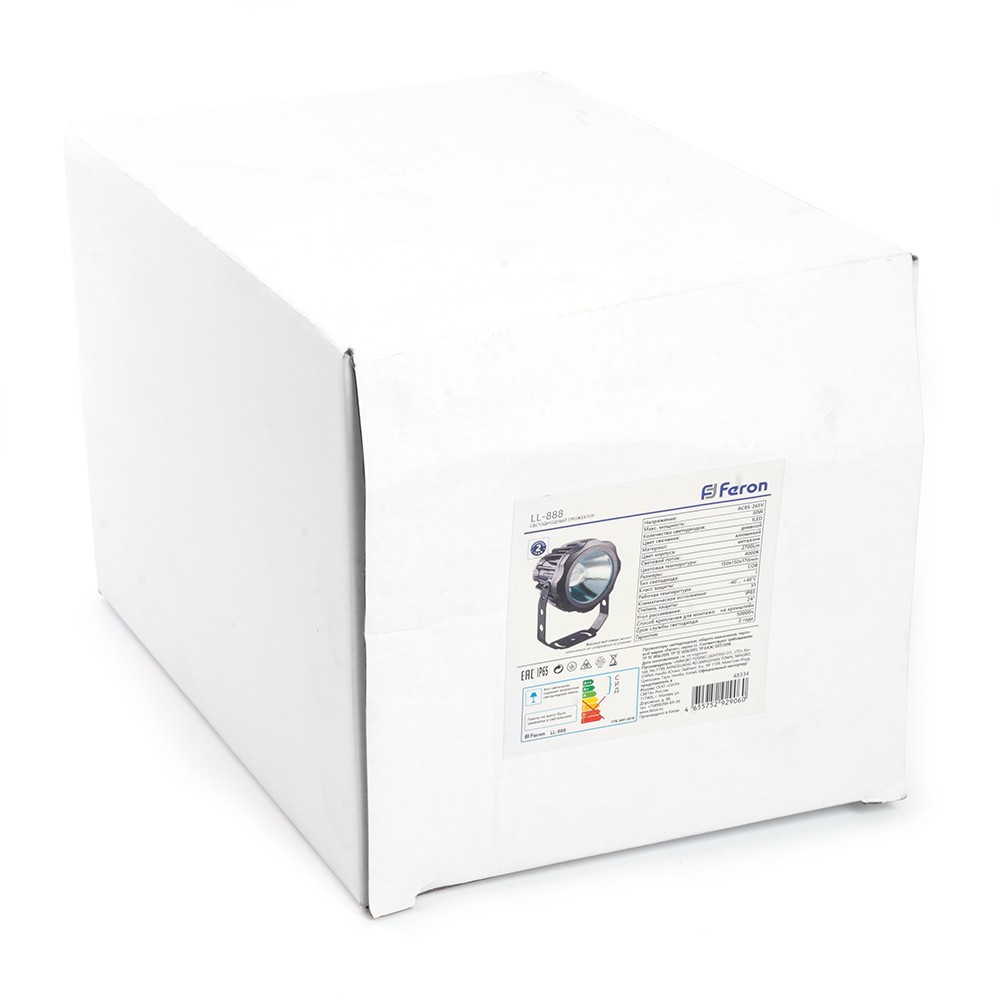 Светодиодные ландшафтные светильники Светодиодный светильник ландшафтно-архитектурный Feron LL-888  85-265V 30W 4000K IP65 48334 