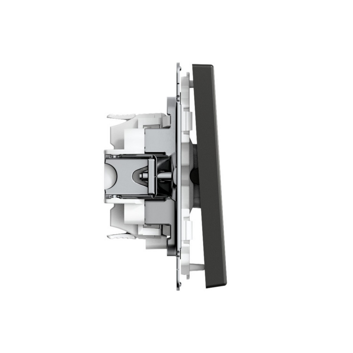 ArtGallery Базальт Переключатель SE ArtGallery Базальт 1-клавишный, быстрозажим. клем. GAL001461S