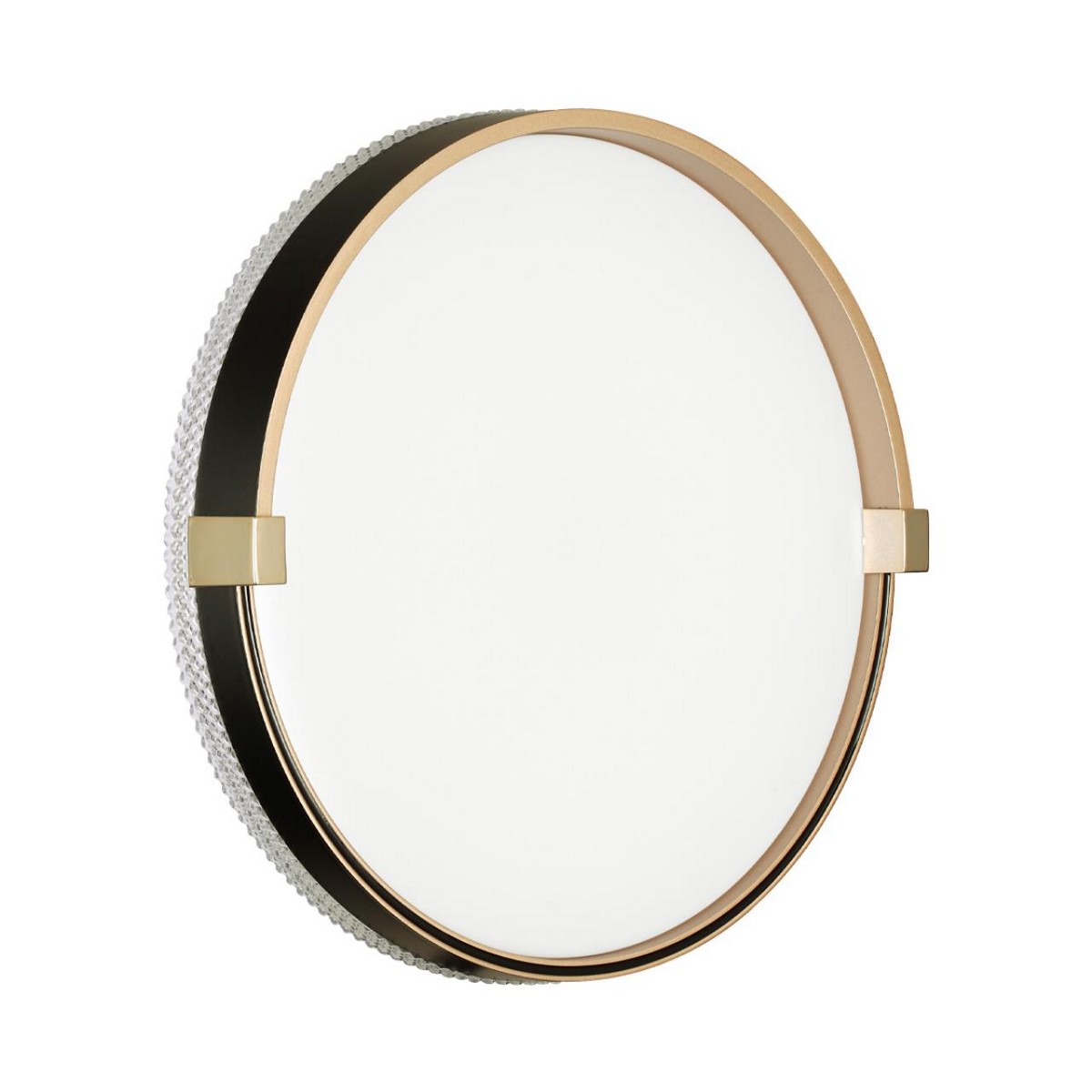 Накладные светодиодные светильники Настенно-потолочный светильник СОНЕКС 7647/CL OLIDI BLACK