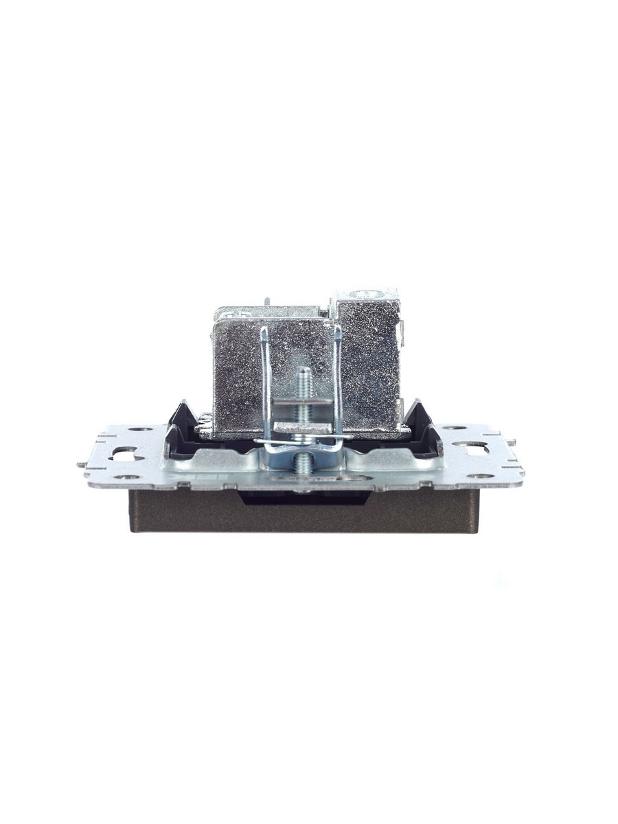 IEK Brite Бронза Розетка IEK BRITE TV проходная РТВ10-0-БрТБ темная бронза BR-A10-P-K45