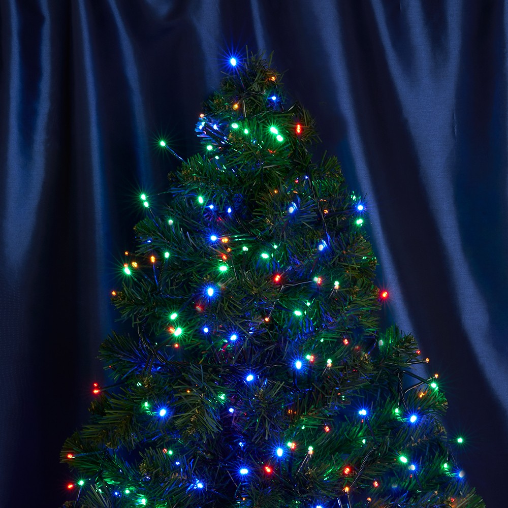 Светодиодная гирлянда Feron CL10 линейная 20м + 3м 230V мультиколор 220V 48182