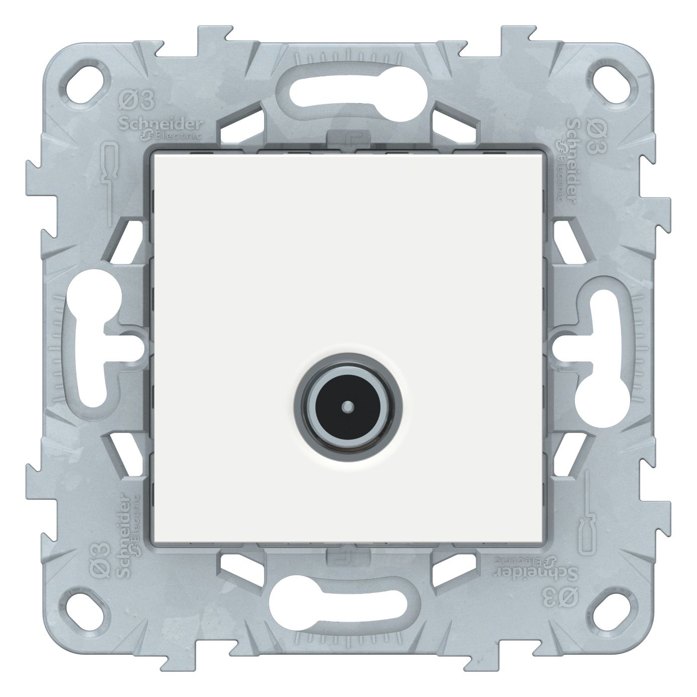 Розетки и выключатели Unica NEW белый Розетка TV Unica New Белый оконечная NU546418