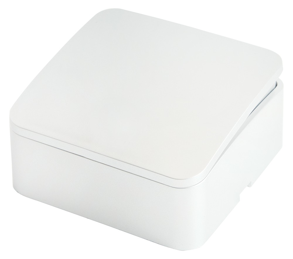 Накладные розетки и выключатели Stekker Выключатель STEKKER открытой установки 1-клавишный MSW10-10-01 София белый 49287