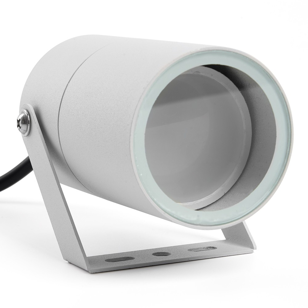 Уличные настенные светильники Светильник садово-парковый Feron DH1703 на стену  GU10 230V белый (на стену) 48319 