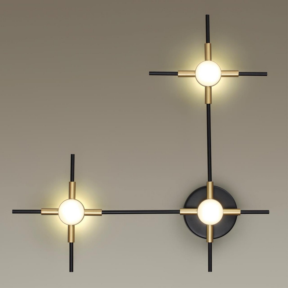 Накладные светодиодные светильники Настенный светильник ODEON LIGHT 3906/9WL COSTELLA 