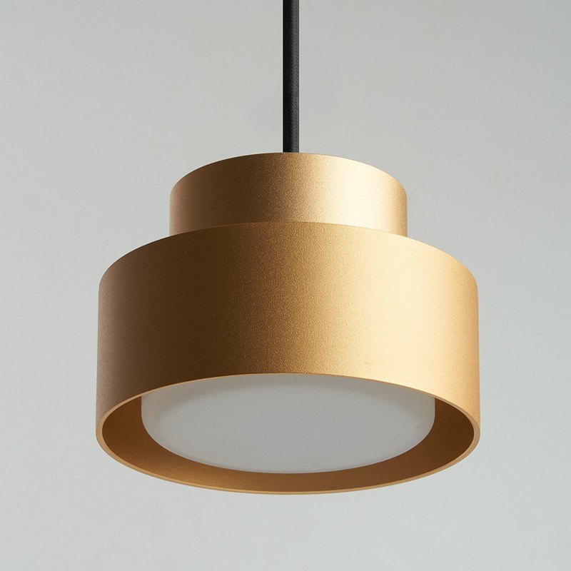 Подвесные светодиодные светильники Светильник подвесной Feron HL3678 Barrel AURA levitation GX53 золото 48411 