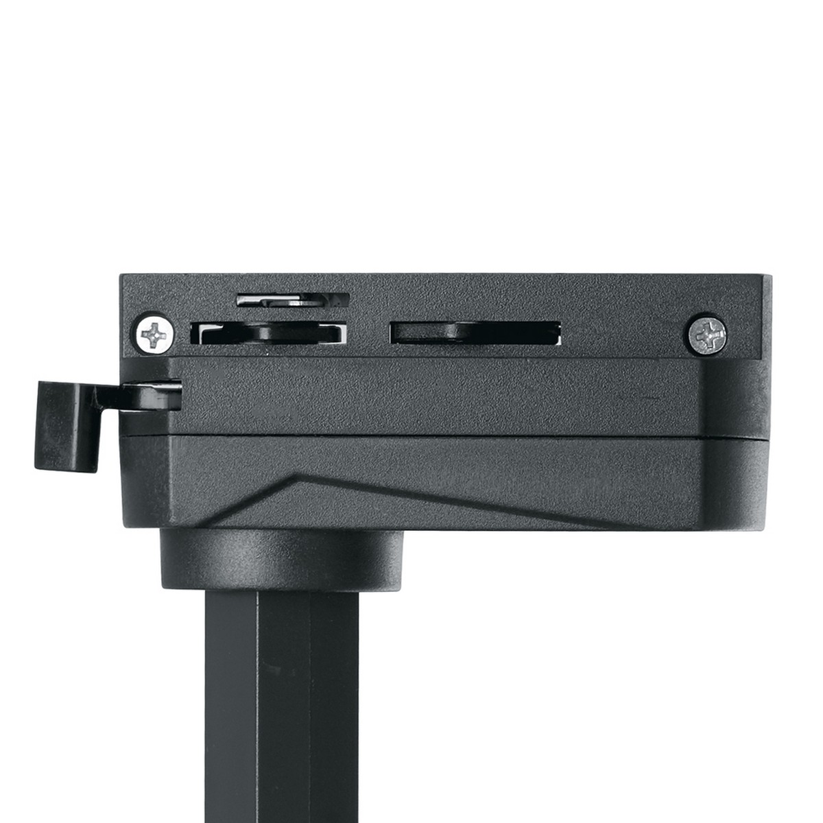 Трековые светодиодные светильники Светодиодный светильник Feron AL102 трековый на шинопровод 12W 4000К черный 35 градусов 29647 