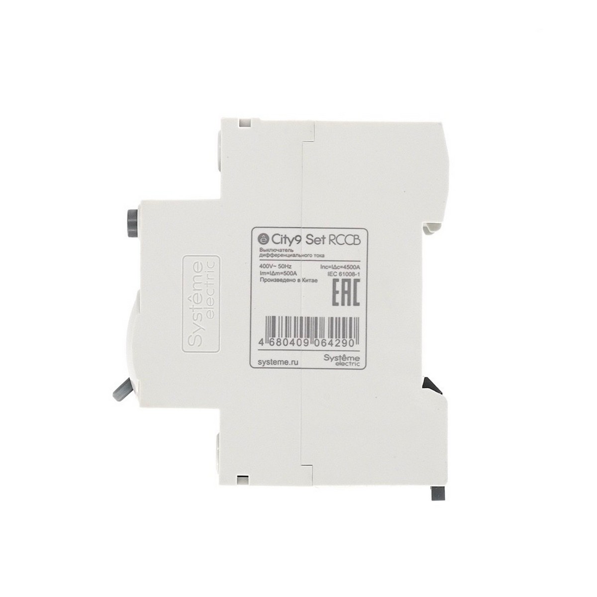 Systeme Electric Выключатель дифференциального тока SE City9 Set (ВДТ) 25А 4P 30мА Тип-A 400В C9R68425 