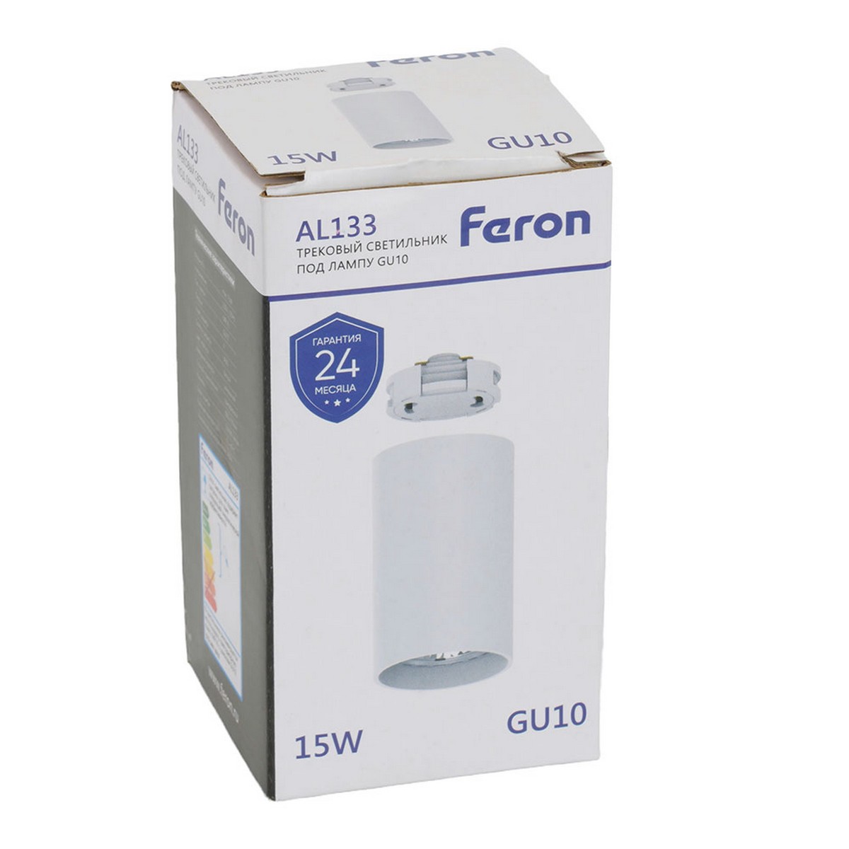 Трековые светодиодные светильники Светильник Feron AL133 трековый GU10 белый 51120 