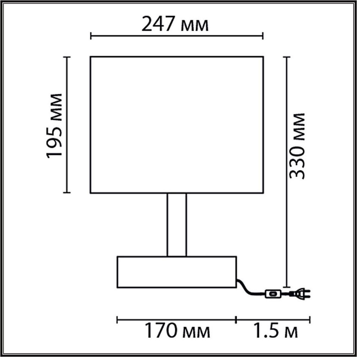 Настольные лампы Настольная лампа LUMION 8206/1T MADERANA 