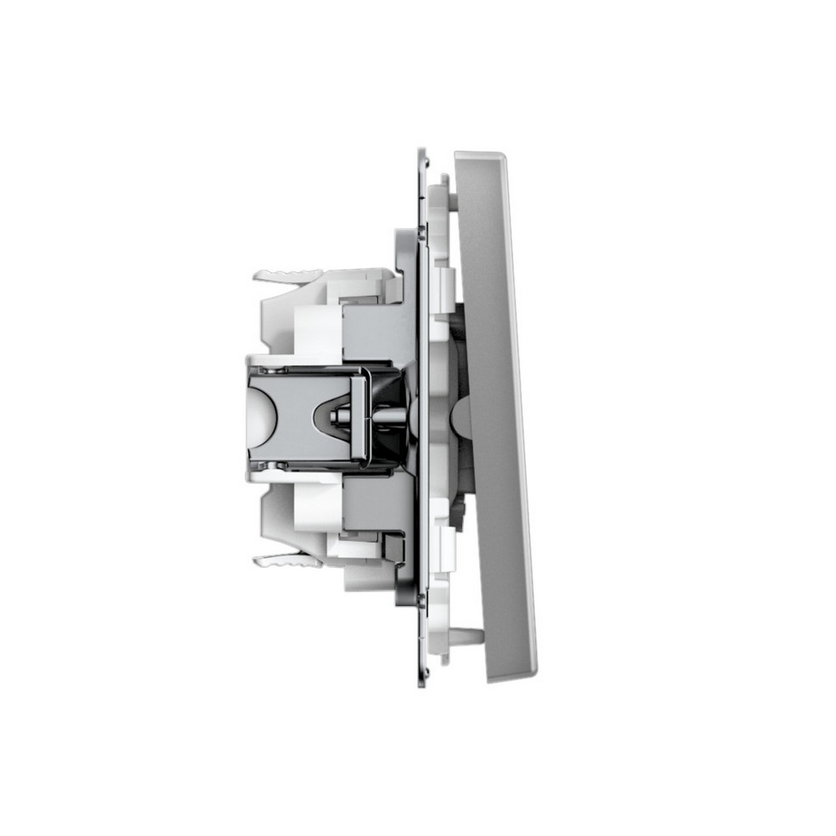 ArtGallery Сталь Переключатель SE ArtGallery Сталь 2-клавишный, быстрозажим. клем. GAL000965S