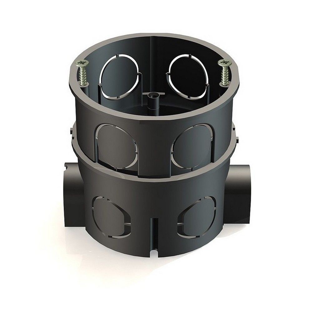 Коробка установочная диаметр 68мм (подрозетник) под бетон глубокая