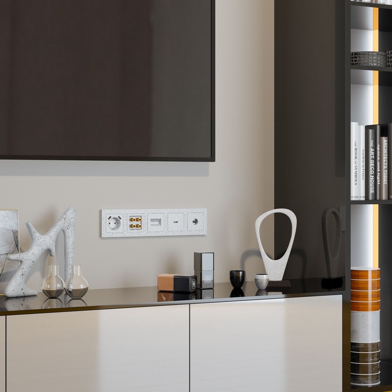 Рамки Werkel Hammer Рамка Werkel на 5 постов Hammer (белый) W0052401