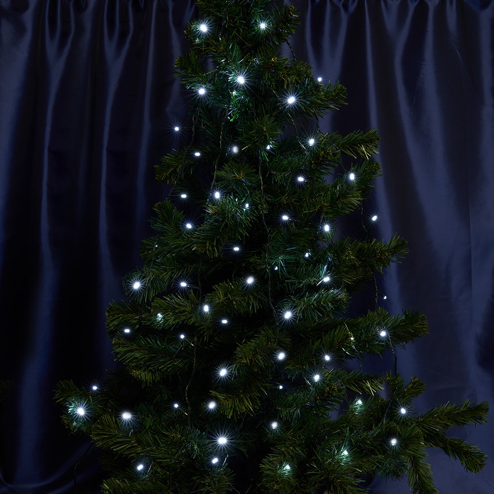 Светодиодная гирлянда Feron CL04 линейная 6м +3м 230V 5000K 220V 32298