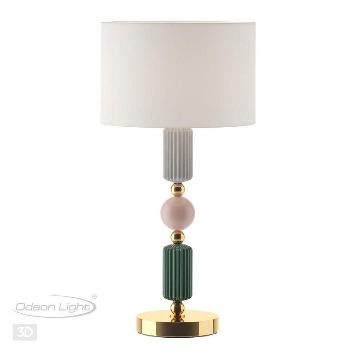 Настольные лампы Настольная лампа ODEON LIGHT 4861/1T CANDY 