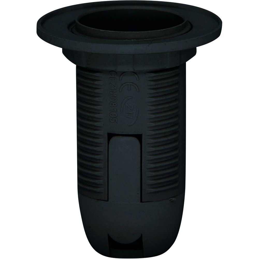 Патрон для ламп 250V E14 LH112 черный 22371
