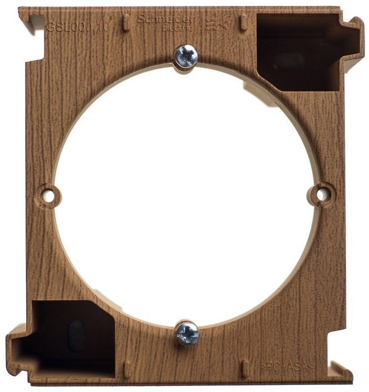 Glossa Дуб Расширение коробки Systeme Electric Glossa Дерево Дуб наружного монтажа GSL000500C