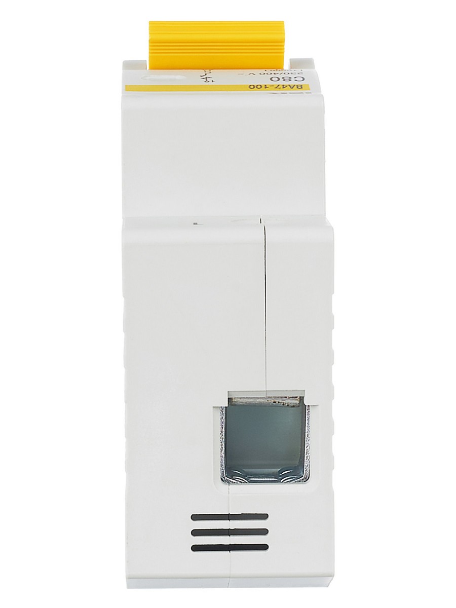 1 полюсные (однополюсные) Автоматический выключатель IEK KARAT ВА 47-100 1Р 80А 10 кА х-ка С MVA40-1-080-C 