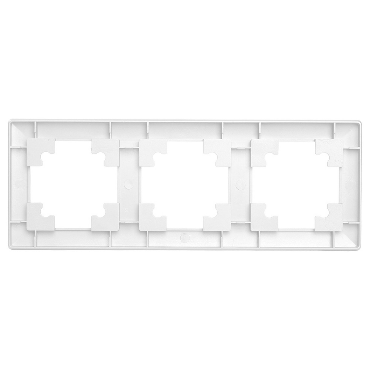 Катрин - Розетки и выключатели Stekker Рамка STEKKER PFR00-7003-01 3-ая Катрин белый 39794