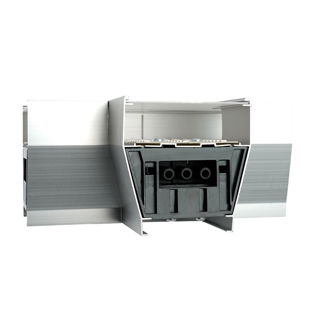 Линейные светодиодные светильники Светильник коннектор Feron AL4036T 5W 3000К-4000К-6400K T-образный серебро RetailRay 51871 