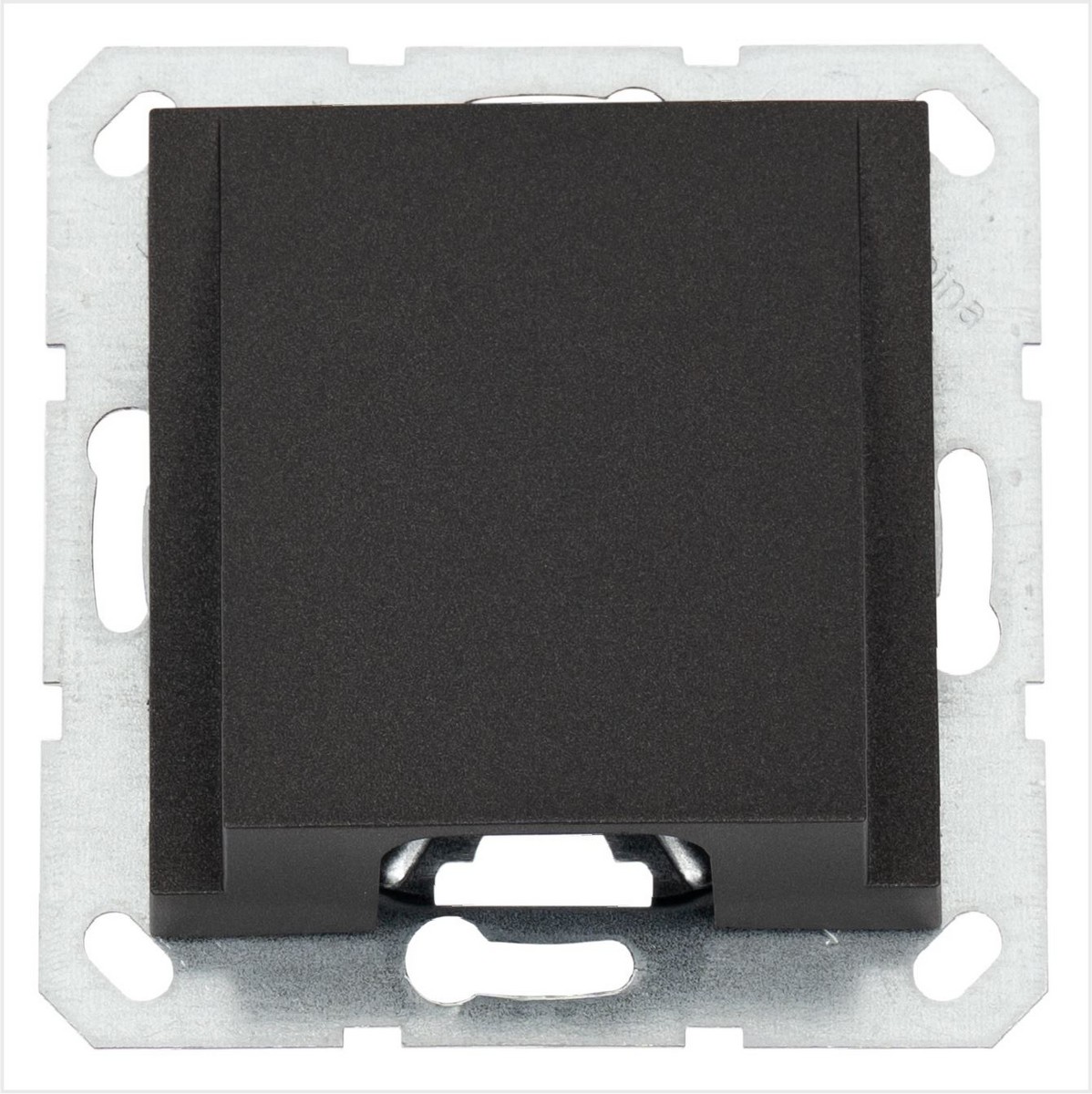 JASMART G - розетки и выключатели Вывод кабеля JASMART Антрацит G8210B